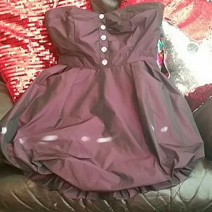 Taffeta bubble dress